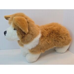 Douglas Cuddle Toy Louie Corgi Plush Dog Stuffed Animal Ginger White 2018